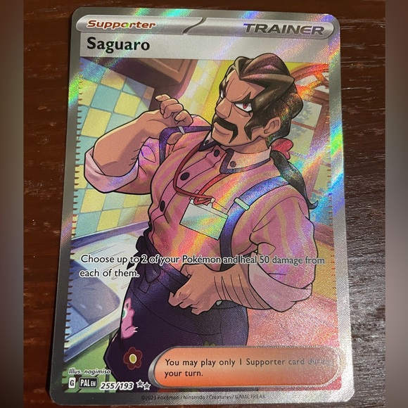 Saguaro Pokémon Paldea Evolved card - Picture 4 of 5